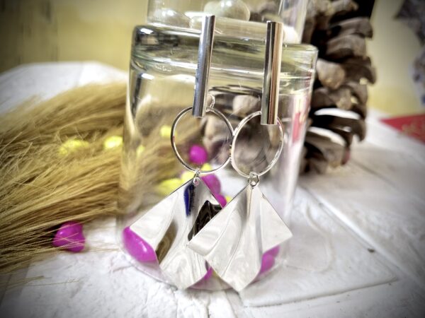 Silver Dangle Earrings - Antitarnish Silver Dangle Earrings - Antitarnish