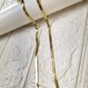 Gold Herringbone Chain Necklace - Antitarnish