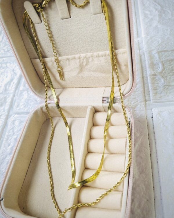 Double Chain Necklace - Antitarnish Double Chain Necklace - Antitarnish