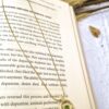 Green Stone Pendant Necklace - Antitarnish