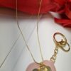 Stone Gold Pendant Necklace - Antitarnish