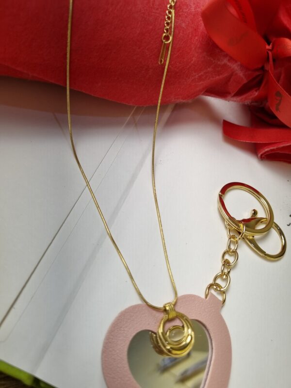 Stone Gold Pendant Necklace - Antitarnish Stone Gold Pendant Necklace - Antitarnish