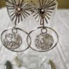 Cage Drop Earrings - Antitarnish