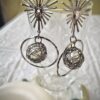Cage Drop Earrings - Antitarnish