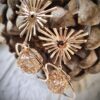 Rose Gold Cage Drop Earrings – Antitarnish