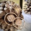 Rose Gold Cage Drop Earrings – Antitarnish
