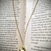 Gold Spinning Top Necklace - Antitarnish