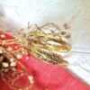 Gold Feather Hoop Earrings - Antitarnish